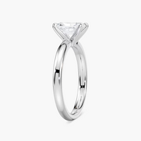 Four-Prong Radiant Cut Solitaire Engagement Ring