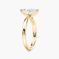 Four-Prong Marquise Cut Solitaire Engagement Ring