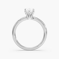Four-Prong Pear Shaped Solitaire Engagement Ring