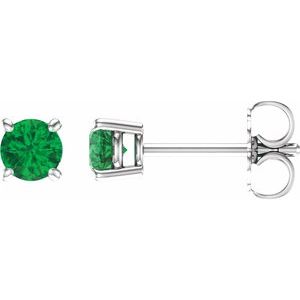lab-grown-emerald-stud-earrings