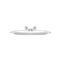 Round Lab Grown Diamond Adjustable Bracelet