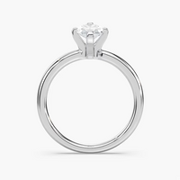 Four-Prong Marquise Cut Solitaire Engagement Ring